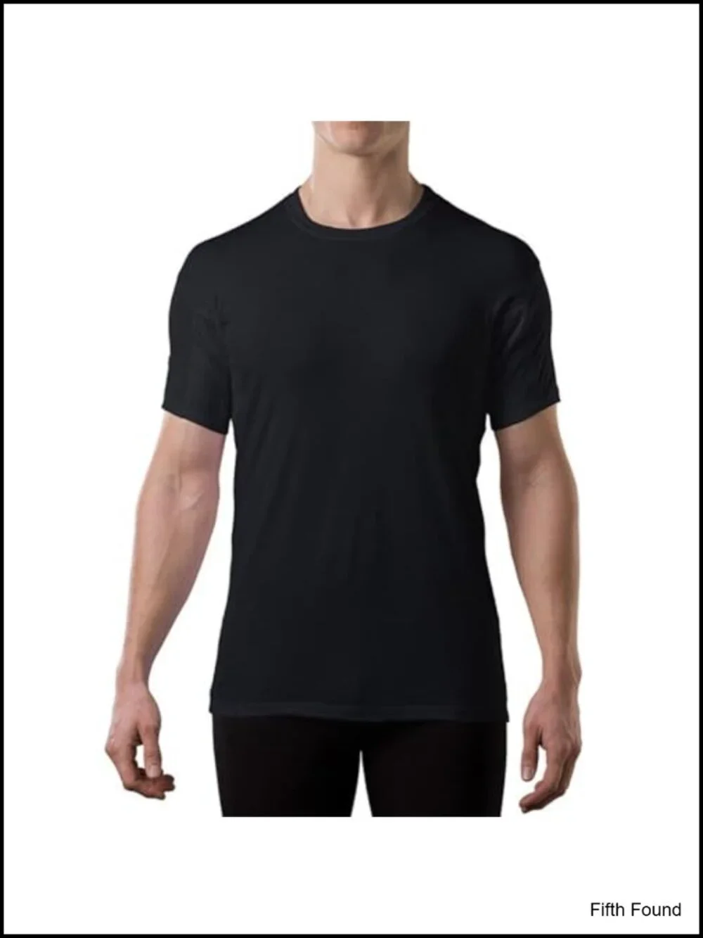 Men's Sweatproof Undershirt Crew Neck Cotton Anti-Odor